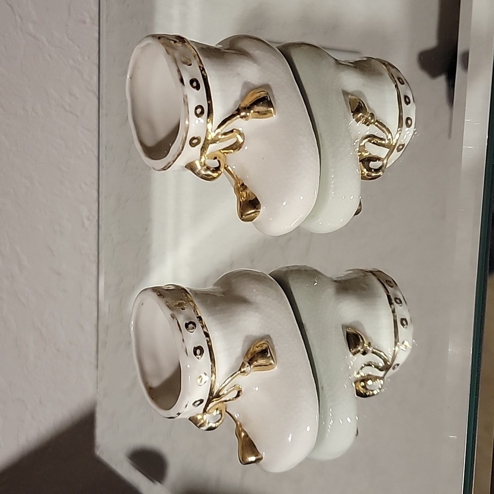 Ceramic Baby Booties